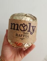 Moly Parlak Rafya-Light Gold