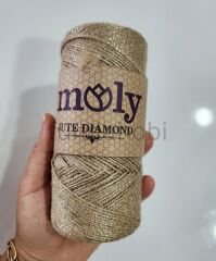 Moly Jute Dıamond (Simli Jüt) Gold Sim