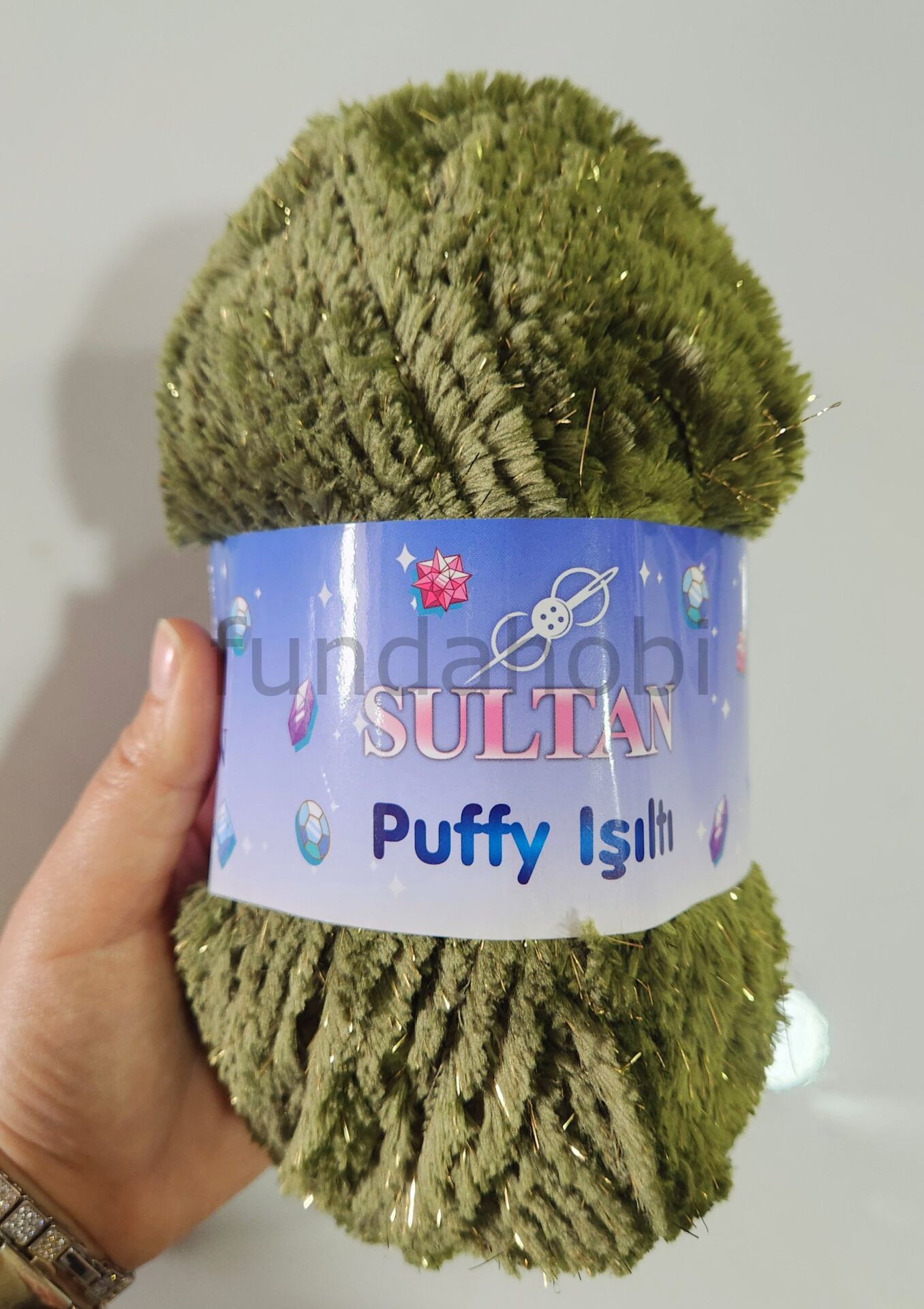 Sultan Puffy Işıltı Peluş İp