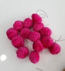 Peluş Ponpon-Fuşya 3 cm