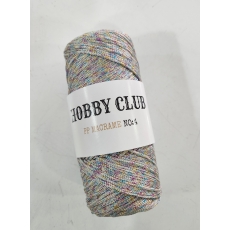 Hobby Club Simli Polyester Makrome  no 4 Gri