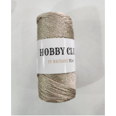 Hobby Club Simli Polyester Makrome  no 4 Gold2
