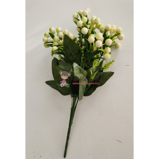 Kokina Yılbaşı Çiçeği Beyaz (7 başlı)