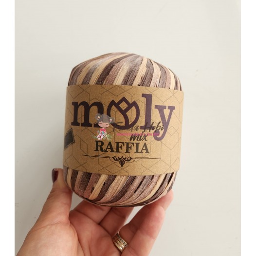 Moly Mix Rafya-Kahveli