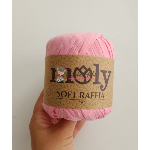 Moly Soft Rafya-Pembe
