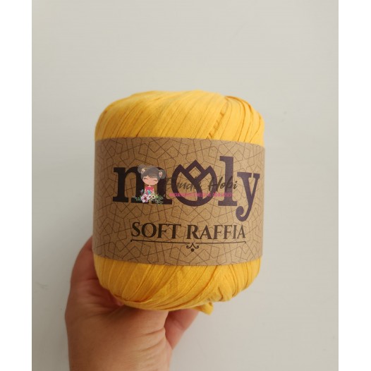 Moly Soft Rafya-Sarı