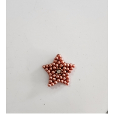 Boncuklu Yıldız 4x4 cm