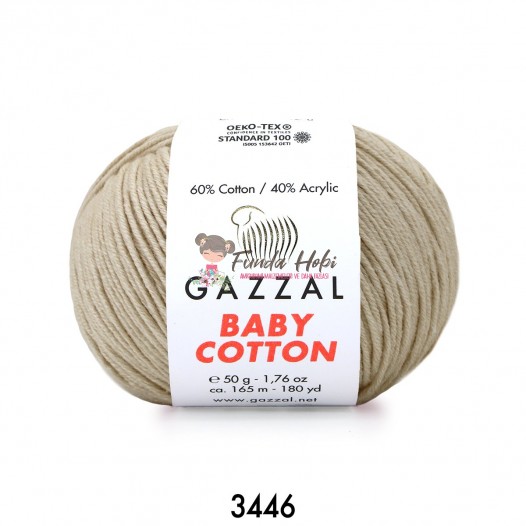 Gazzal Baby Cotton 3446-Bej