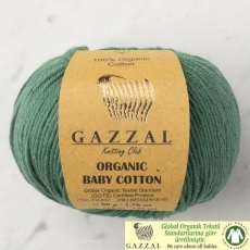 Gazzal Organic Baby Cotton -427 Yeşil