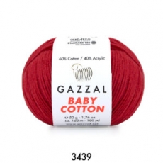 Gazzal Baby Cotton 3439-KoyuKırmızı