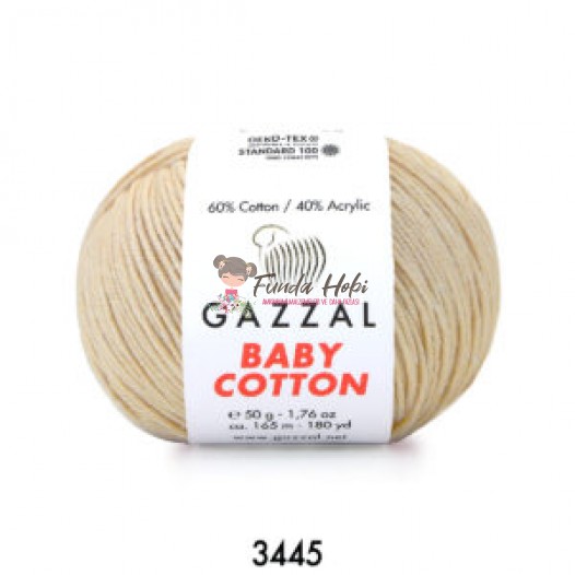 Gazzal Baby Cotton 3445 Bej