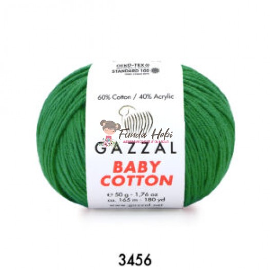 Gazzal Baby Cotton 3456-Yeşil