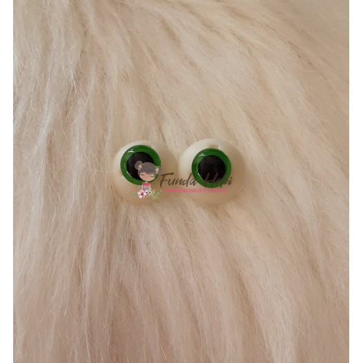 10mm İthal Amigurumi Göz (Yeşil)