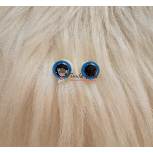 14mm İthal Amigurumi Göz (Mavi)
