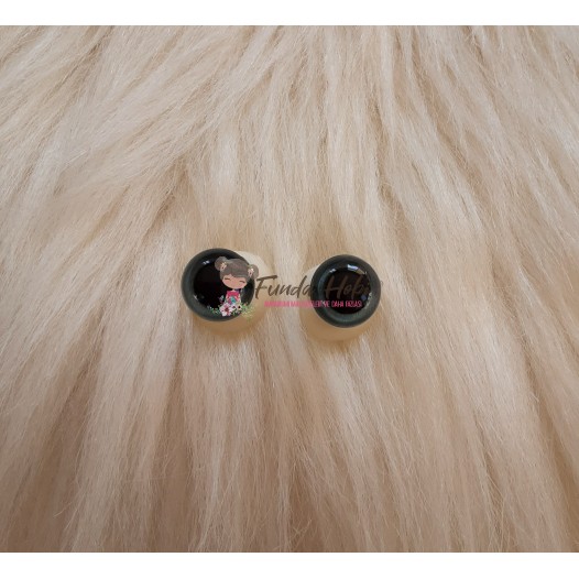 14mm İthal Amigurumi Göz (Mavimsigri)