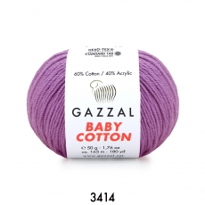 Gazzal Baby Cotton 3414-Lavanta