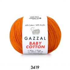 Gazzal Baby Cotton 3419-Turuncu