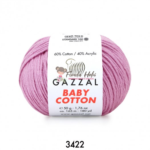 Gazzal Baby Cotton 3422-GülKurusu