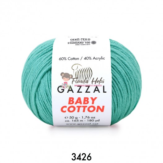 Gazzal Baby Cotton 3426-Turkuaz