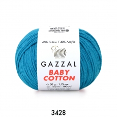 Gazzal Baby Cotton 3428-AzurMavi