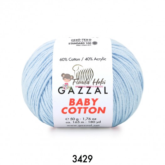 Gazzal Baby Cotton 3429-BebeMavi