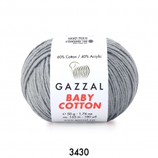 Gazzal Baby Cotton 3430-Gri