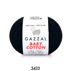 Gazzal Baby Cotton 3433-Siyah