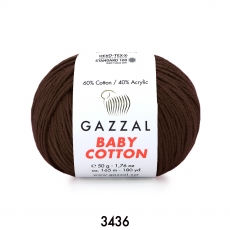 Gazzal Baby Cotton 3436-Kahverengi