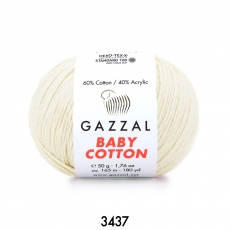 Gazzal Baby Cotton 3437-Krem