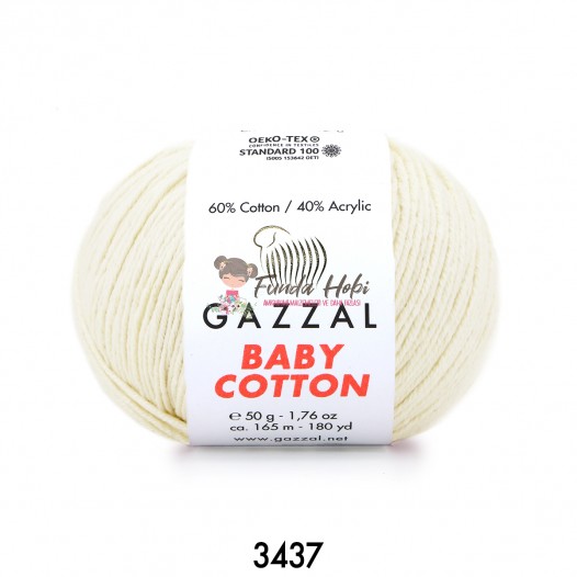 Gazzal Baby Cotton 3437-Krem