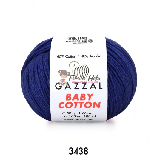 Gazzal Baby Cotton 3438-Lacivert