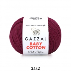 Gazzal Baby Cotton 3442-Bordo
