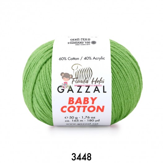 Gazzal Baby Cotton 3448-Yeşil