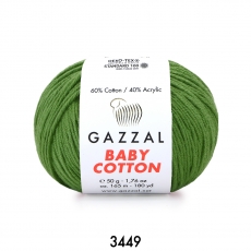 Gazzal Baby Cotton 3449-KoyuYeşil