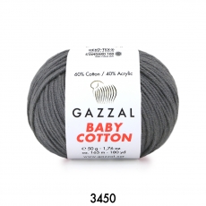 Gazzal Baby Cotton 3450-Füme