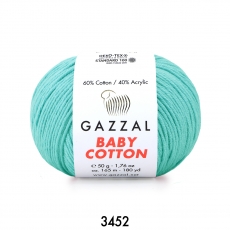 Gazzal Baby Cotton 3452-AçıkTurkuaz