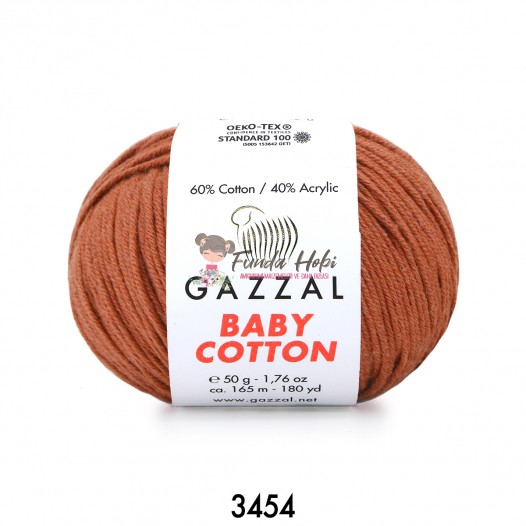 Gazzal Baby Cotton 3454-Tarçın