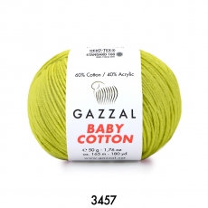 Gazzal Baby Cotton 3457-ElmaYeşili