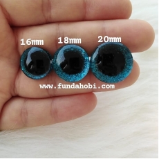 Mavi Simli Göz (16mm-18mm-20mm)-YENİ