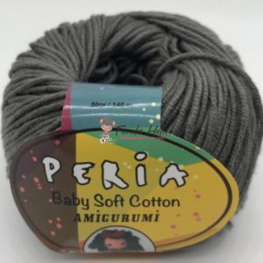 Peria Baby Soft Cotton KoyuGri-31