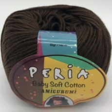 Peria Baby Soft Cotton KoyuKahve-02