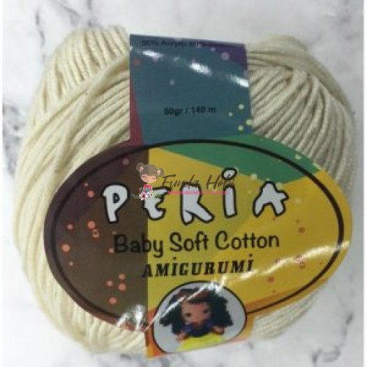 Peria Baby Soft Cotton Krem-18